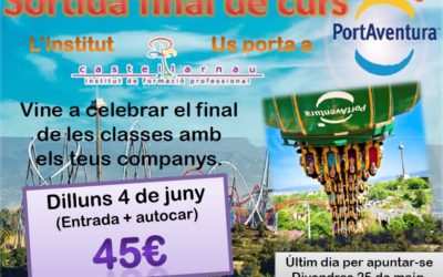 Sortida de final de curs a Port Aventura