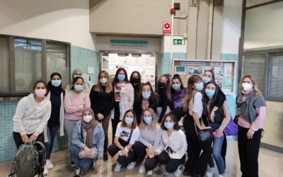 Visita al Servei  de microscopia de la UAB