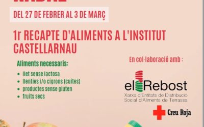 Recapte d’aliments per Creu Roja