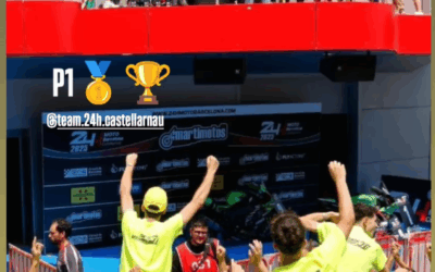 Guanyadors de la categoria Open SBK i 4ts de la general de les 24 hores Moto Barcelona-Catalunya