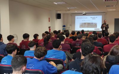 El Gremi de Mobilitat fa una ponència a l’alumnat de 2n curs de la familia de Transport i Manteniment de Vehicles